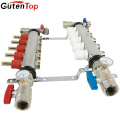 Gutentop 2018 Brass And Stainless Steel Manifold For Underfloor Heating For 1/2'' Pex